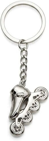 سلاسل المفاتيح الرياضية، سلاسل مفاتيح فضية صغيرة ثلاثية الأبعاد سلسلة مفاتيح للتمرين للمفاتيح وحقائب الظهر، هدية تحفيزية للصالة الرياضية in Kuwait