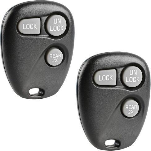 Key Fob Remote Keyless Entry 3 Button Replacement for 1996 1997 1998 1999 2000 2001 2002 Cadillac Escalade Chevrolet Blazer Camaro Suburban Tahoe GMC Jimmy Yukon (16245100-29) in Saudi Arabia