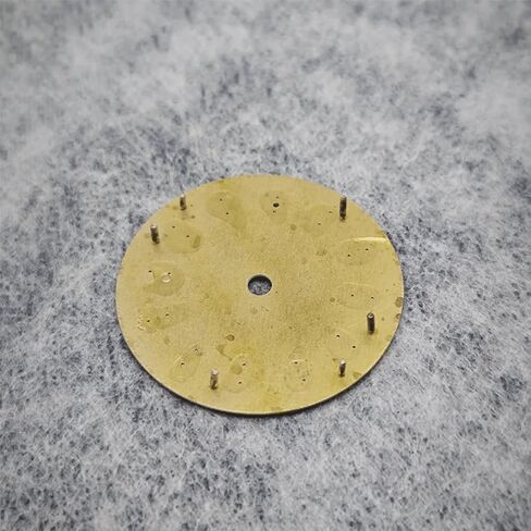 29mm 369 Watch Dial and Hands Set, Green Luminous Pink Watch Face for NH35 NH36 8215 2813 Movements, DIY Modification Accessories in Saudi Arabia