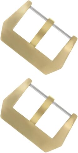 Ewatchparts 2-20mm Bronze Pre-V Screw-In Buckle Compatible With Panerai 40mm Marina Rubber Band Strap in Saudi Arabia