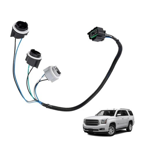 Tail Light Wiring Harness Fit for GMC Yukon Chevrolet Tahoe Suburban 2000 2001 2002 2003 2004 2005 2006, Rear Left LH, Replace 15306135 in Kuwait