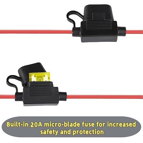 GC002 X-Connect M6 (1/4in) سلك تسخير مناسب لـ NOCO Eyelet Terminal Connector Smart BatteryChargers ملحق Genius Smart Battery Chargers (2-Pack) in Kuwait