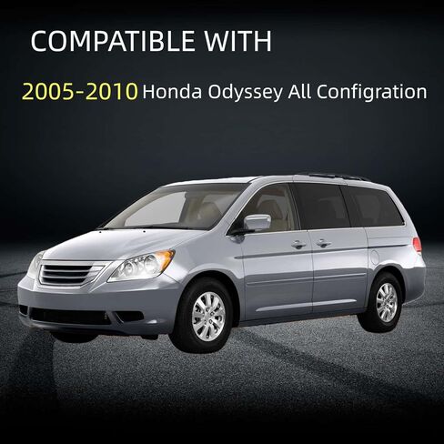 طقم أسلاك مقطورة ذو 4 دبابيس مناسب لسيارة Honda Odyssey 2005-2010، موصل T-Connector 4 اتجاهات، سلك مقطورة مسطح، مجموعة أسلاك وصلة سحب جانبية للمركبة مع غطاء غبار وأسلاك نحاسية نقية in Kuwait