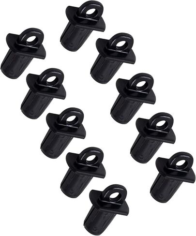 Universal Replacement of Exterior Sun Shades Outdoor/Indoor Roller up Blinds (5-Pack end Cap, Black) in Kuwait