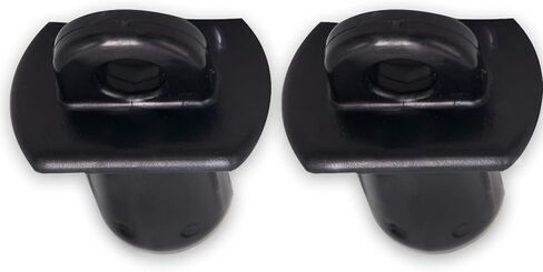 Universal Replacement of Exterior Sun Shades Outdoor/Indoor Roller up Blinds (5-Pack end Cap, Black) in Kuwait