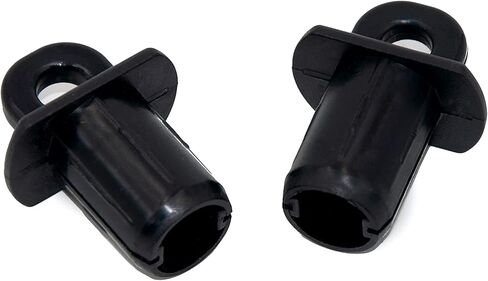 Universal Replacement of Exterior Sun Shades Outdoor/Indoor Roller up Blinds (5-Pack end Cap, Black) in Kuwait