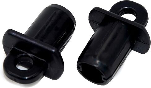 Universal Replacement of Exterior Sun Shades Outdoor/Indoor Roller up Blinds (5-Pack end Cap, Black) in Kuwait