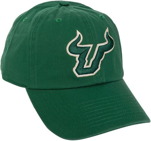 Desert Cactus University of South Florida Baseball Hat USF Bulls Brimmed Embroirderd Hats Cap Adjustable Cloth Strap Adult (Style D) Grey in Saudi Arabia