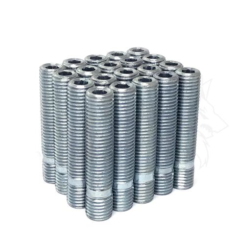 20Pc Wheel Stud Conversion Kit 12x1.5 to 12x1.5 Extended Stud 2.25" Long 57mm in Saudi Arabia
