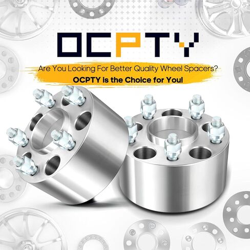 فواصل عجلات OCPTY 5x4.75 إلى 5x4.75 3 بوصة لملحقات جيمي مع مسامير 12x1.5 70.5 مم بديلة تناسب 2004-2009 لـ XLR 1982-2004 لـ S10 قطعتان in Kuwait
