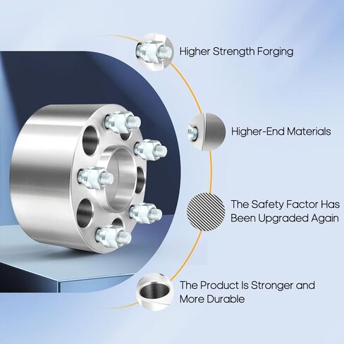 فواصل عجلات OCPTY 5x4.75 إلى 5x4.75 3 بوصة لملحقات جيمي مع مسامير 12x1.5 70.5 مم بديلة تناسب 2004-2009 لـ XLR 1982-2004 لـ S10 قطعتان in Kuwait
