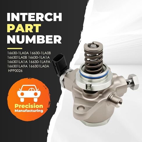 16630-1LA0A High Pressure Fuel Pump Compatible with M37 M56 Q70 Q70L QX56 QX80 2011-2019 5.6L V8 Armada NV Titan 2016-2019 5.6L V8 16630-1LA0B (Pemium Version) in Saudi Arabia