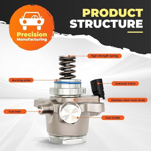 16630-1LA0A High Pressure Fuel Pump Compatible with M37 M56 Q70 Q70L QX56 QX80 2011-2019 5.6L V8 Armada NV Titan 2016-2019 5.6L V8 16630-1LA0B (Pemium Version) in Saudi Arabia