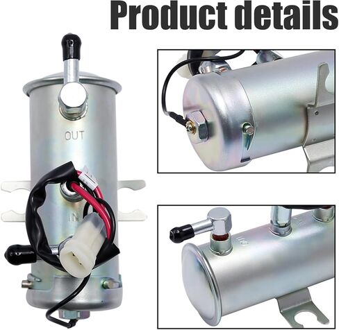 Fuel Pump Replacement for Nissan 720 Pickup 1984-1986, Replaces 17020-06W00 P70235 E8318 in Saudi Arabia