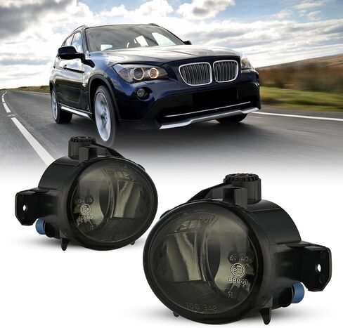 Fog Lights fit for BMW X1 E84 2012-2015 with M Package sport bumper/X3 E83 2007-2010/X5 E70 2007-2013 A Pair Clear glass in Saudi Arabia