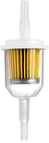6 Pack 1/4inch X 5/16inch Inline Fuel Gas Filter for Kawasaki for Kohler for Briggs for GX for Honda in Saudi Arabia