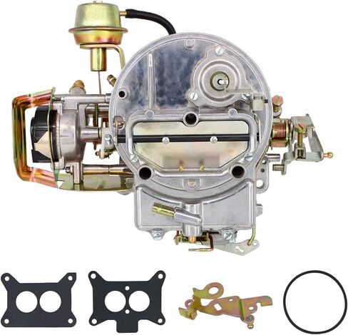 2100 Carburetor 2 Barrel Carburetor compatible with Ford 289 302 351 400 Cu Jeep Engine F100 F250 F350 Mercury Lincoln 171 230 255 Replace Motorcraft/Autolite 2100 2150 with Electric Choke in Kuwait