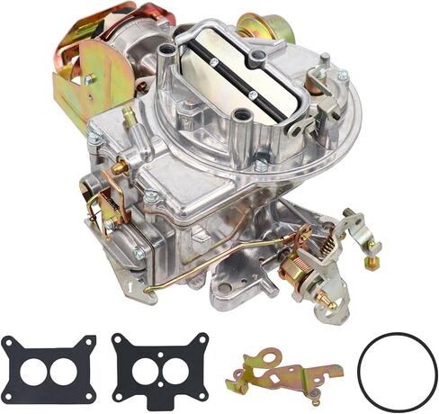 2100 Carburetor 2 Barrel Carburetor compatible with Ford 289 302 351 400 Cu Jeep Engine F100 F250 F350 Mercury Lincoln 171 230 255 Replace Motorcraft/Autolite 2100 2150 with Electric Choke in Kuwait
