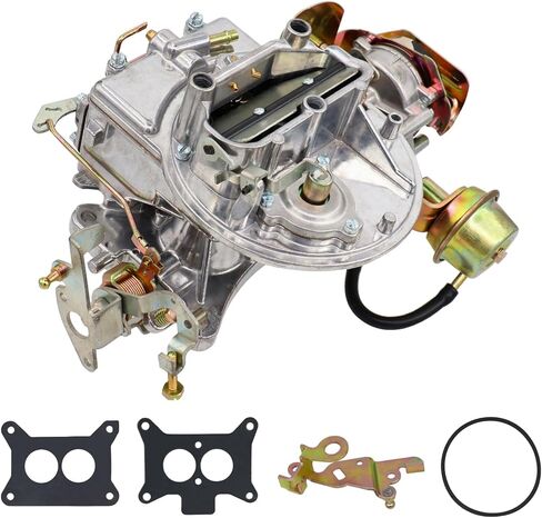 2100 Carburetor 2 Barrel Carburetor compatible with Ford 289 302 351 400 Cu Jeep Engine F100 F250 F350 Mercury Lincoln 171 230 255 Replace Motorcraft/Autolite 2100 2150 with Electric Choke in Kuwait