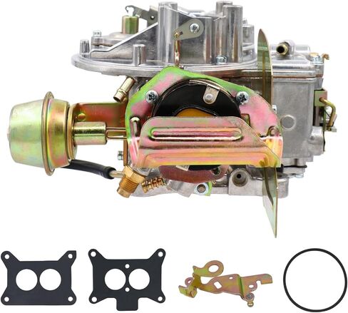 2100 Carburetor 2 Barrel Carburetor compatible with Ford 289 302 351 400 Cu Jeep Engine F100 F250 F350 Mercury Lincoln 171 230 255 Replace Motorcraft/Autolite 2100 2150 with Electric Choke in Kuwait