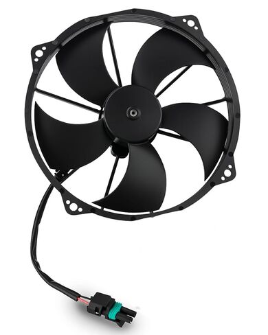 Radiator Cooling Fan for Polaris Sportsman 850 High Lifter & 1000 XP (2016-2022) - Replaces OEM 2413007 - High-Performance Engine Cooling Fan Assembly, Plug-and-Play Installation in Saudi Arabia