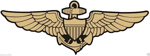 أجنحة الطيار الطيران شعار الوفير ستريكر صندوق الأدوات ملصق in Kuwait