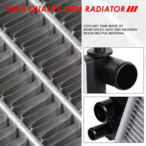 Auto Dynasty Radiator Compatible with 2002-2006 Mazda MPV AT, DPI 2768 Factory Style 1-Row Cooling Radiator, Aluminum Core in Saudi Arabia