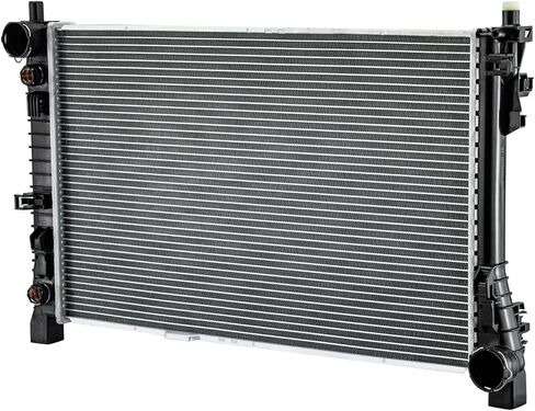 مشعاع ألومنيوم مناسب لـ 2001-2009 مرسيدس بنز C230 C240 ​​C280 C32 C320 C350 C55 CLK320 CLK500 SLK280 SLK350 AMG 1.8L 2.3L 2.5L 2.6L 3.0L 3.2L 3.5L 5.0L in Kuwait