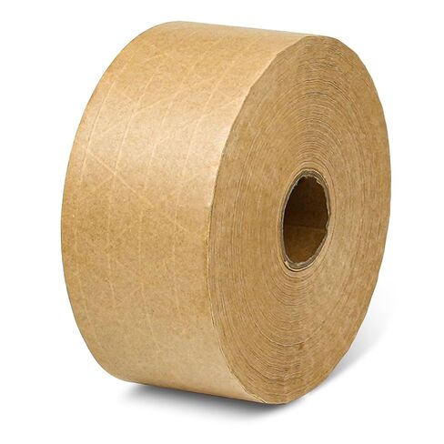 شريط مقوى بورق كرافت منشط بالماء، عبوة واحدة، 2.75 بوصة × 380 قدم، للتغليف والشحن الآمن عالي التحمل، صديق للبيئة وقابل للتحلل البيولوجي in Kuwait