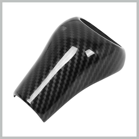 Car Gear Shift Knob Panel Cover Carbon Fiber Pattern Sticker for Mercedes-Benz A/C-Class 2004-2011 Replacement Car Parts in Saudi Arabia