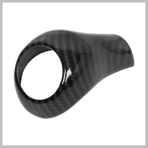 Car Gear Shift Knob Panel Cover Carbon Fiber Pattern Sticker for Mercedes-Benz A/C-Class 2004-2011 Replacement Car Parts in Saudi Arabia