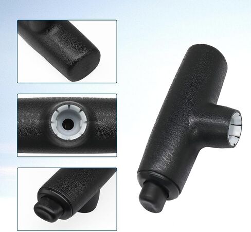 Automatic Gear Shift Knob Handle Fit for 1984-2001 Jeep Cherokee for 1987-1992 Jeep Comanche for 1997-2006 Wrangler Replace 52104028 52077560 53000675, Black in Saudi Arabia
