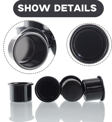 20pcs Metal Candle Cups Holders Candlestick Liners Inserts Candle Drip Protectors Catchers for Lamp or Candles Making Golden in Kuwait