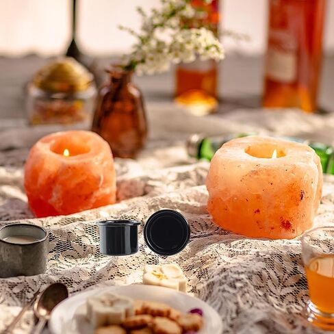 20pcs Metal Candle Cups Holders Candlestick Liners Inserts Candle Drip Protectors Catchers for Lamp or Candles Making Golden in Kuwait