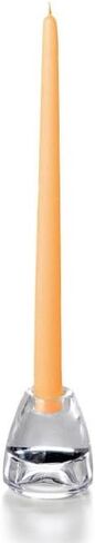 yummi Peach Taper Candles -12 inch - 12 per Pack in Saudi Arabia