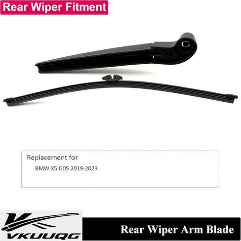 Rear Windshield Wiper Blade Arm Kit Replacement for BMW X5 G05 2019-2025 | Fit Replaces OEM 61627442095 in Kuwait
