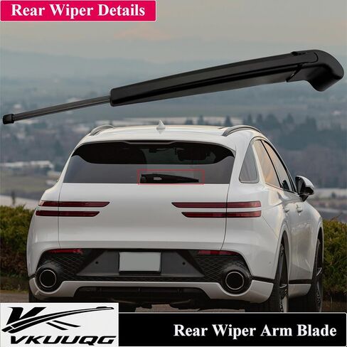 Rear Windshield Wiper Blade Arm Kit Replacement for BMW X5 G05 2019-2025 | Fit Replaces OEM 61627442095 in Kuwait