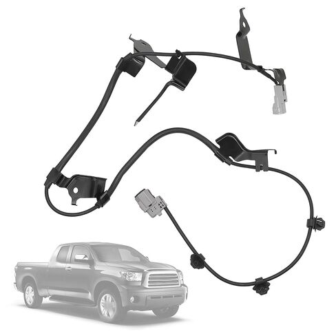 الجبهة اليسرى سائق الجانب ABS عجلة السرعة الاستشعار الأسلاك تسخير صالح لتويوتا تندرا 2007-2021 ل سيكويا 2008-2022 ABS التحكم في الانزلاق الاستشعار سلك # 89516-0C040 895160C040 in Kuwait