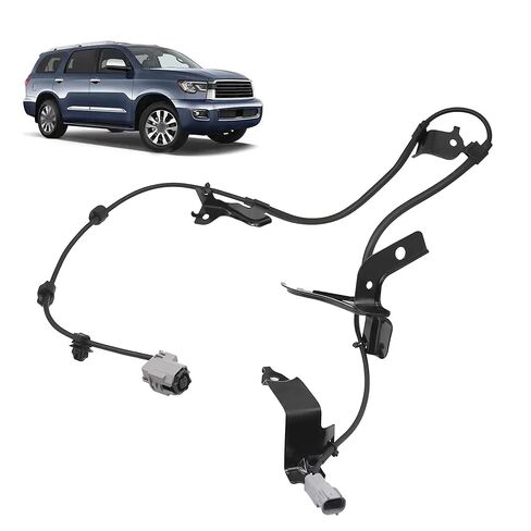 الجبهة اليسرى سائق الجانب ABS عجلة السرعة الاستشعار الأسلاك تسخير صالح لتويوتا تندرا 2007-2021 ل سيكويا 2008-2022 ABS التحكم في الانزلاق الاستشعار سلك # 89516-0C040 895160C040 in Kuwait