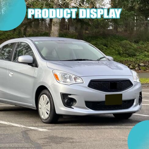غطاء مصباح الضباب متوافق مع Mitsubishi Mirage G4 2017 2018 2019 2020 إطار ضوء الضباب الأمامي للركاب الأيمن 6402A278 in Kuwait