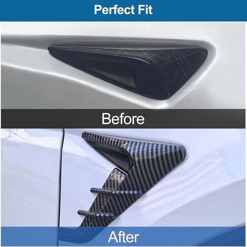 غطاء حماية لمؤشر الكاميرا الجانبية HW4.0 لعام 2025 2026 موديل Y Juniper 2024-2026 موديل 3 غطاء إشارة الانعطاف على الطراز الرياضي المرتفع لطراز Y Juniper ملحق ديكور in Kuwait