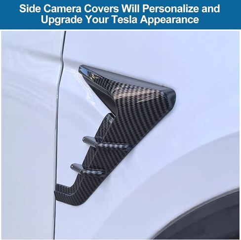 غطاء حماية لمؤشر الكاميرا الجانبية HW4.0 لعام 2025 2026 موديل Y Juniper 2024-2026 موديل 3 غطاء إشارة الانعطاف على الطراز الرياضي المرتفع لطراز Y Juniper ملحق ديكور in Kuwait