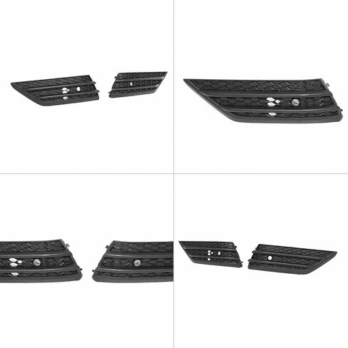 زوج غطاء مصباح الضباب الخفيف لهوندا بايلوت LX EX EX-L 2016-2018 مصباح الضباب الحافة الخارجية للسائق الأيسر والركاب الأيمن استبدال OE 71102TG7A00 HO1039130 71107TG7A00 HO1038130 in Kuwait