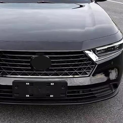 Exterior Decoration Accessories Compatible with Honda Accord 11th Gen 2023 2024 2025 Headlight Eyelid Eyebrow Edge Cover ABS 2PCS Chrome in Saudi Arabia