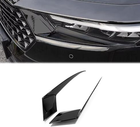 Exterior Decoration Accessories Compatible with Honda Accord 11th Gen 2023 2024 2025 Headlight Eyelid Eyebrow Edge Cover ABS 2PCS Chrome in Kuwait