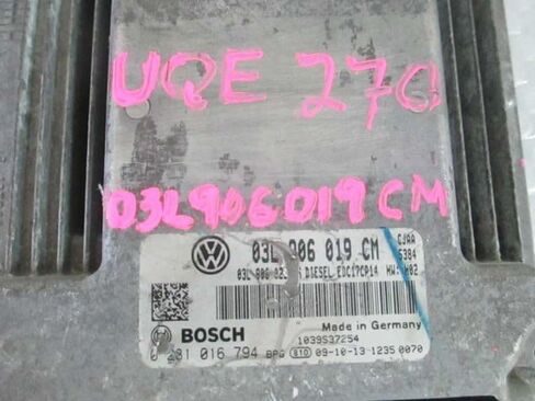 وحدة التحكم في المحرك ECM 2.0L تناسب 10 متوافقة مع VW Golf 03L 906 019 سم 03L906019CM in Saudi Arabia