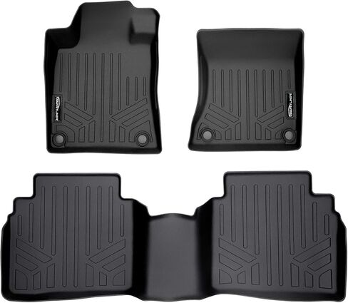 MAXLINER Custom Fit Floor Mats 2 Row Liner Set Black Compatible with 2013-2018 Nissan Altima Sedan (Manufactured After Nov. 2012) in Saudi Arabia