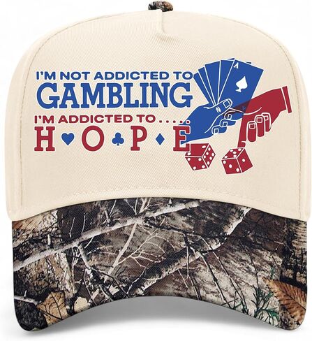 I'm Not Addicted to Gambling I'm Addicted to Hope Hat in Saudi Arabia
