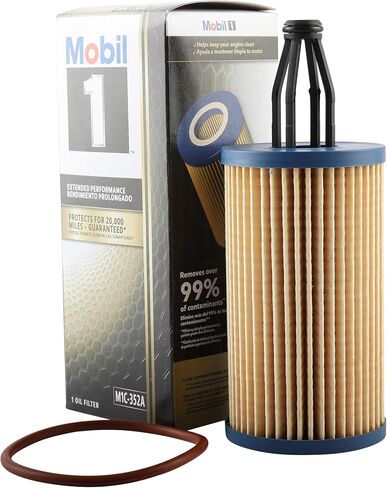 Mobil 1 Extended Performance Oil Filter, M1C-352A | Synthetic Blend, High Efficiency 20,000 Mile Protection | 1 Pack in Saudi Arabia