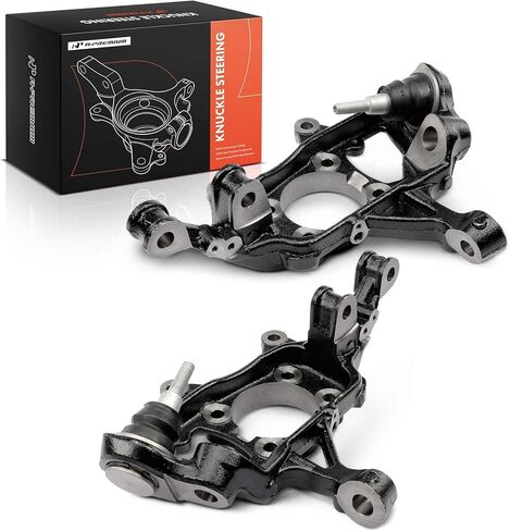 A-Premium 2 x Front Left and Right Suspension Steering Knuckle Compatible with Ford Explorer 2020-2025, with ABS Hole, Driver and Passenger Side in Saudi Arabia